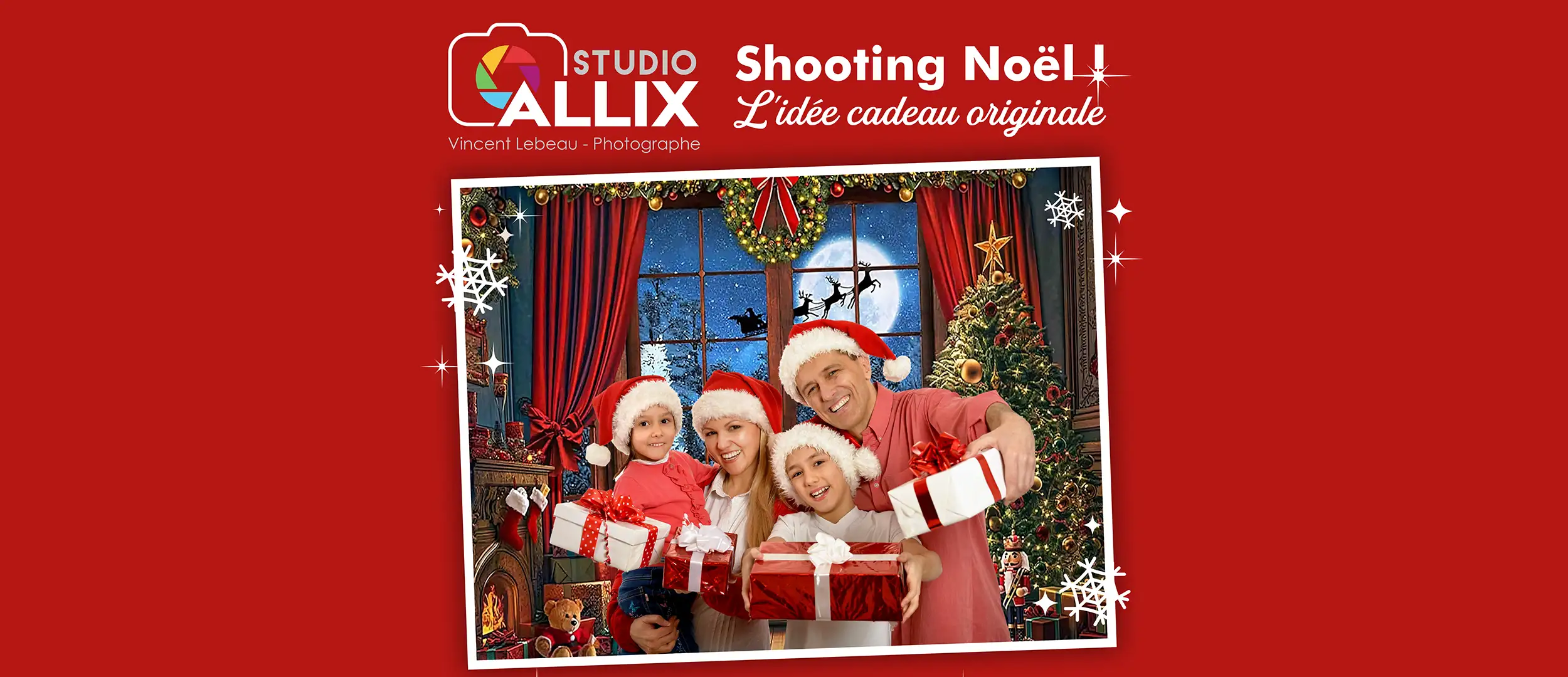 Shooting de Noël Studio Allix Sens